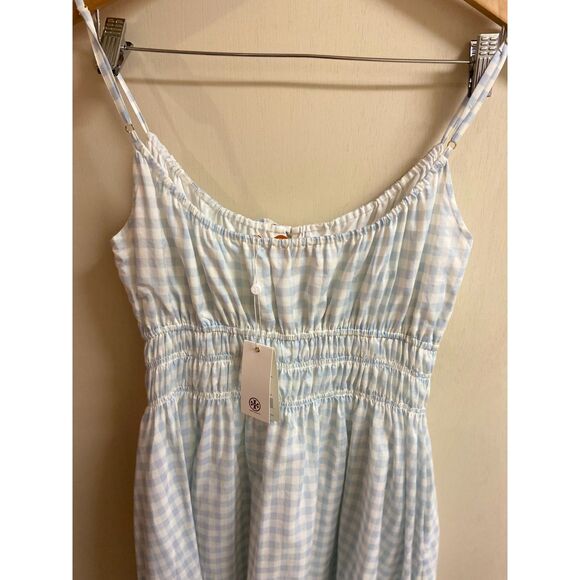 NWT Tory Burch Gingham Midi Beach Dress - Picture 8 of 13